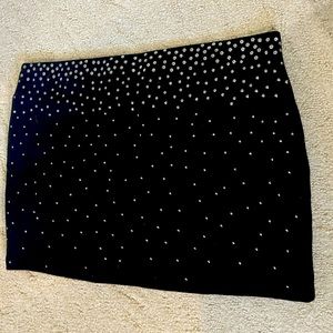 Black Vintage Juicy Couture Skirt Size M Like New